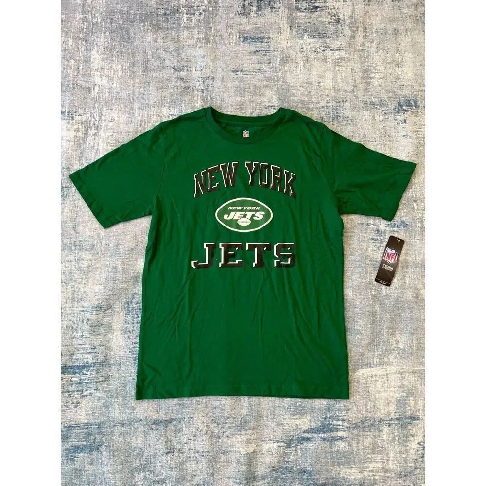NWT! NFL Green New York Jets Tee Youth Extra Large